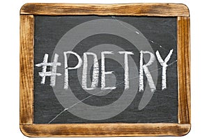 Poetry hashtag