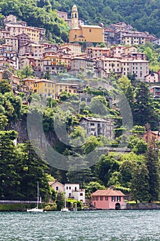 Pognana Lario at Lake Como photo