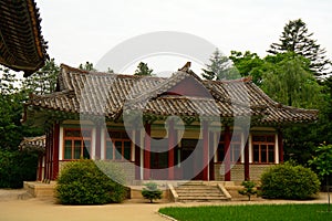 Pohyon Buddhist temple, North-Korea