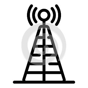 Point actualization icon, outline style photo