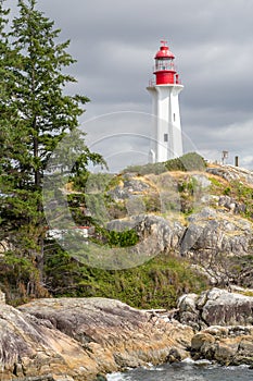 Point Atkinson Lighthouse, West Vancouver, BC, Canada photo