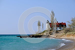 Point Betsie Lighthouse, built in 1858