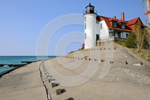 Point Betsie Lighthouse, built in 1858