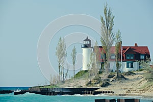 Point Betsie Lighthouse, built in 1858