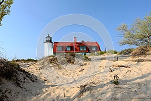 Point Betsie Lighthouse, built in 1858