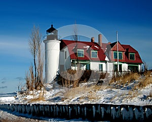 Point Betsie Lighthouse, Crystalia, Michigan