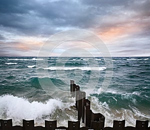 Point Betsie Seawall