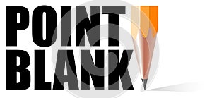 Point Blank with pencil