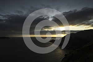 Point Bonita at Sunset photo