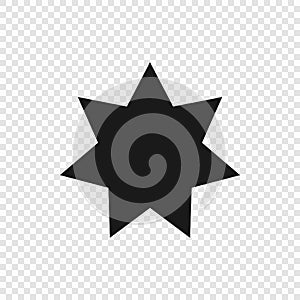 7 point classic star