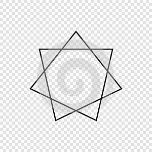 7 point classic star