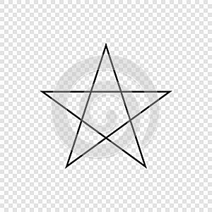 5 point classic star