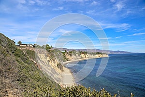 Point Dume on the coast of Malibu, California
