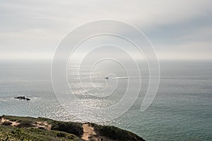 Point Dume vista in winter, Malibu, California