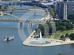 The Point Fountain Three Rivers Pittsburgh Pa