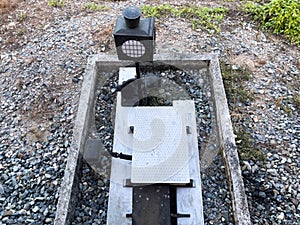 Point Indicator of the railroad switch
