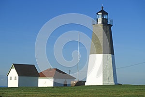 Point Judith Lighthouse at Narragansett, Rhode Island photo