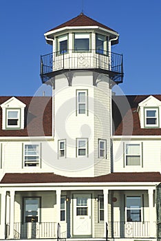 Point Judith Lighthouse at Narragansett, Rhode Island photo
