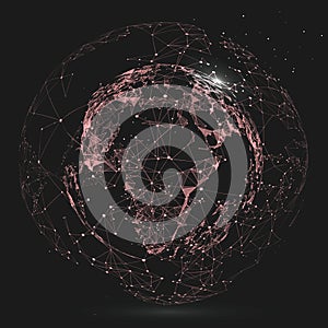 Point, Line and constitute an abstract map of the world