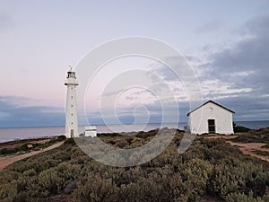 Point Lowly Lighthouse at Dusk, Spencer Gulf