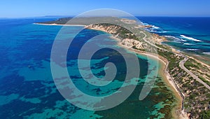 Point Nepean National Park aerial view, Victoria - Australia