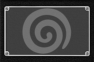 Point pattern metal sheet grey background