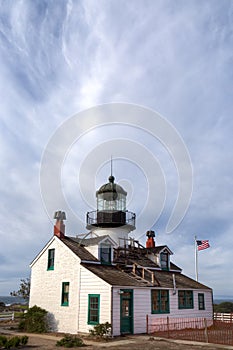 Point Pinos Lighthouse of Monterey Bay