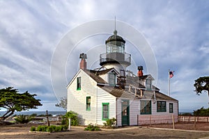 Point Pinos Lighthouse of Monterey Bay