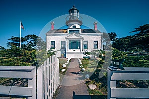 Point Pinos Lighthouse in Monterey California