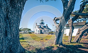 Point Pinos Lighthouse in Monterey California