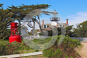 Point Pinos lighthouse in Pacific Grove, California