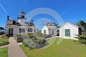 Point Pinos lighthouse in Pacific Grove, California photo