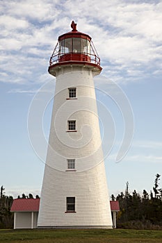 Point Prim Lighthouse and lightkeeper house, PEI photo