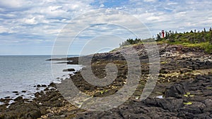 Point Prim Lighthouse near Digby, Nova Scotia