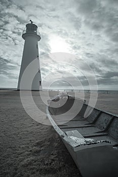 Point Prim Lighthouse, PEI, Canada in IR