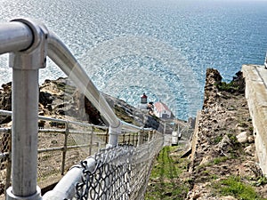 Point Reyes lighthouse in California