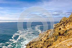 Point Reyes Lighthouse at Pacific coast, built in 1870