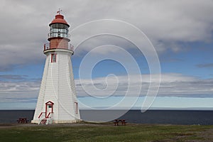 Point Riche Lighthouse  Newfoundland Kanada