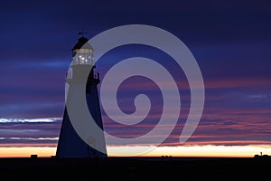 Point Riche Lighthouse  Newfoundland Kanada