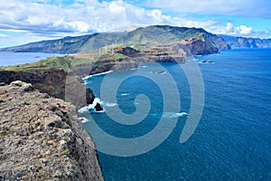 Point of Saint Lawrence -  the easternmost point of Madeira