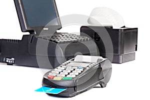 Point of Sale System For Retail or Restaurant with shopping bill