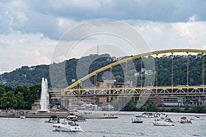 Point State Park in Pittsburgh Pennsylania