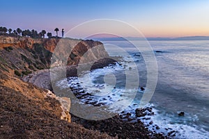 Point Vicente Lighthouse Long Exposure