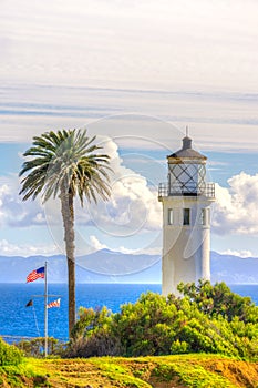 Point Vicente Lighthouse in Vertical