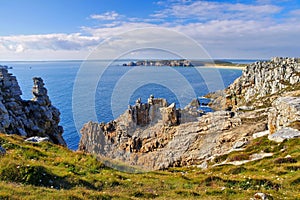 Pointe de Pen-Hir in Brittany photo