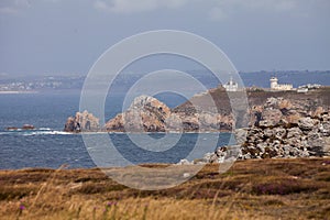 Pointe de Pen Hir and buildings