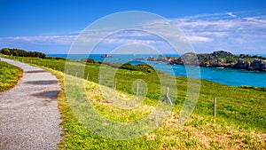 Pointe du Grouin in Cancale, France, Brittany, Europe