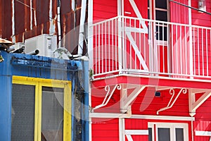 Pointe a Pitre Creole architecture photo