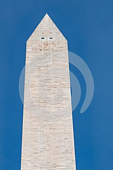 Pointed Marble Pyramidion Atop the Washington Monument