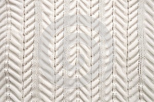 pointelle pattern in a soft knit baby blanket